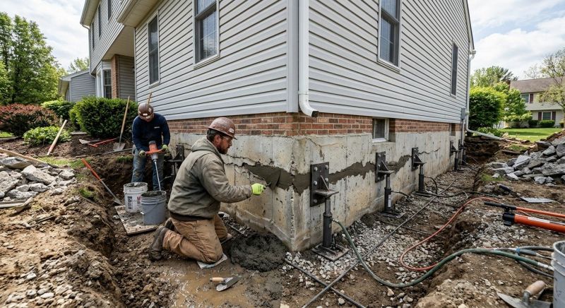Basement Foundation Repair in Hampton, GA