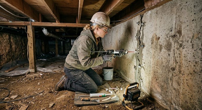 Basement Foundation Repair in Fayetteville, GA