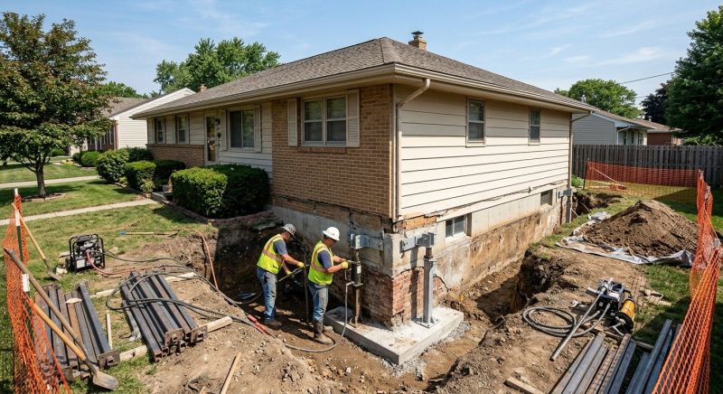 Building Foundation Repair in Fayette County, GA