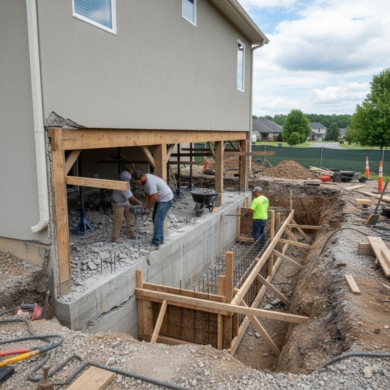 Building Foundation Repair in Locust Grove, GA