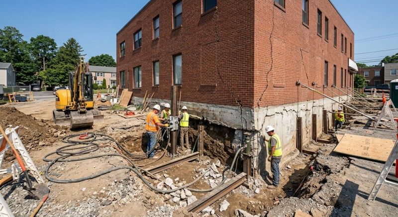 Building Foundation Repair in Mcdonough, GA