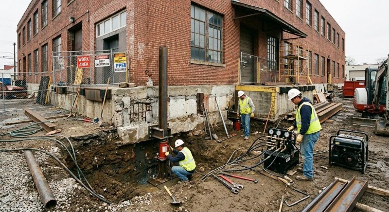Building Foundation Repair in Senoia, GA