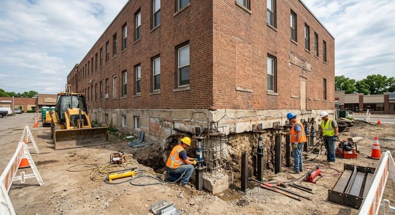 Commercial Foundation Repair in Fayetteville, GA