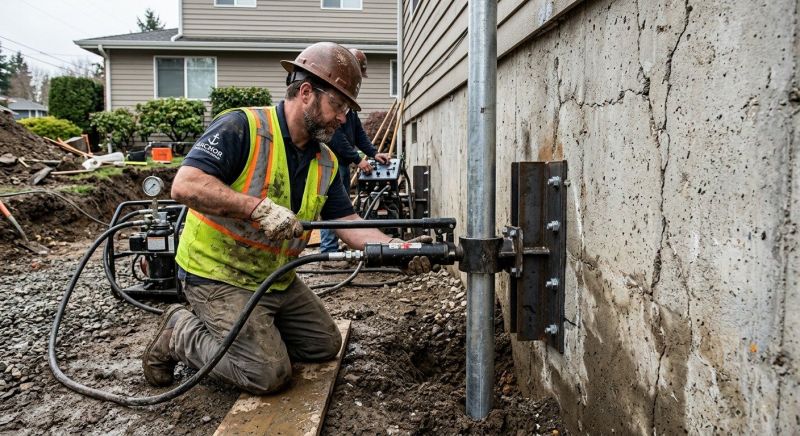 Concrete Foundation Leveling in Sharpsburg, GA