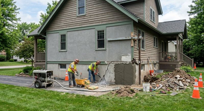 Concrete Foundation Repair in Jonesboro, GA