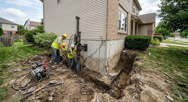 Concrete Foundation Repair in Fayetteville, GA