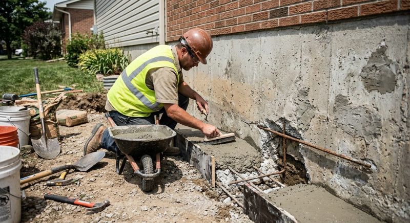 Concrete Foundation Repair in Senoia, GA