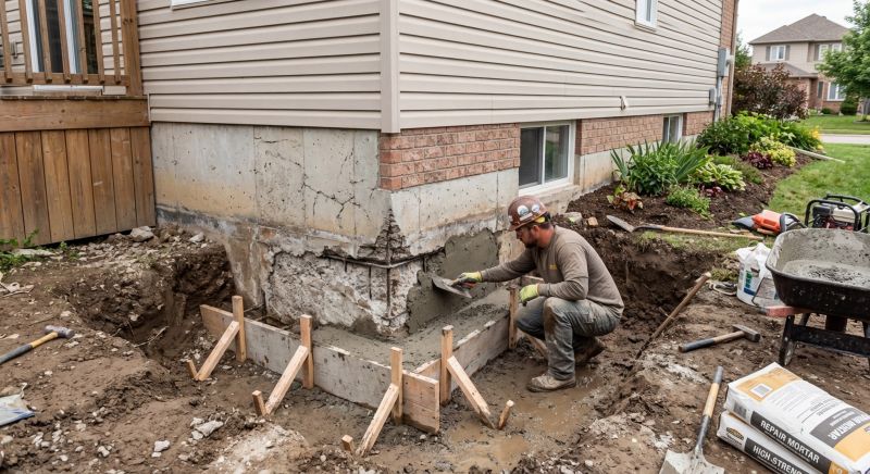 Concrete Foundation Repair in Tyrone, GA