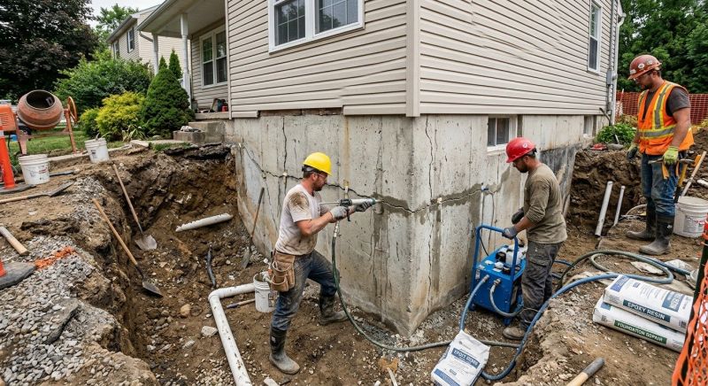 Concrete Foundation Repair in Williamson, GA