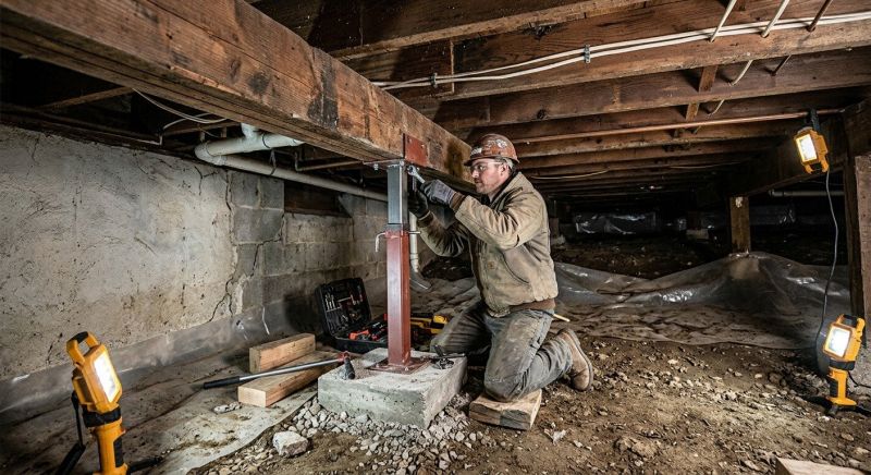 Crawlspace Foundation Repair in Coweta County, GA