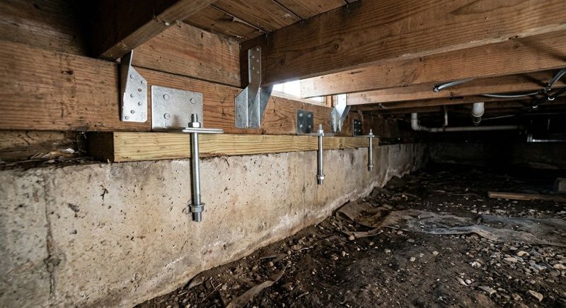 Crawlspace Structural Repair in Fayetteville, GA