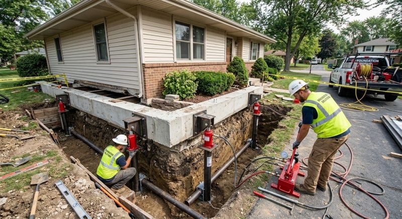 Foundation Jacking in Clayton County, GA