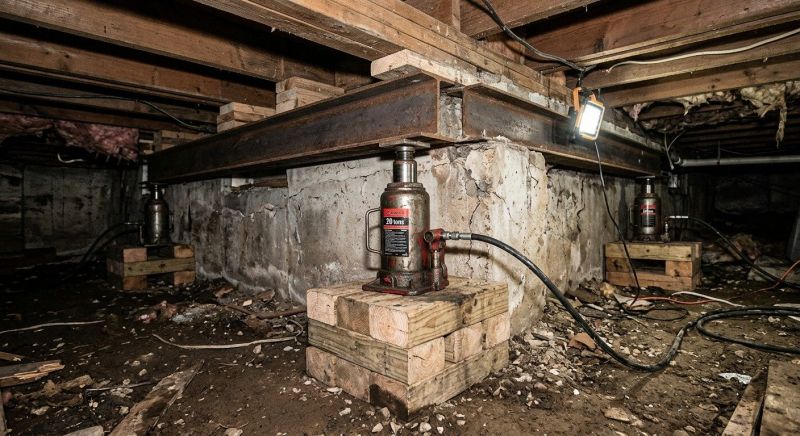 Foundation Jacking in Forest Park, GA