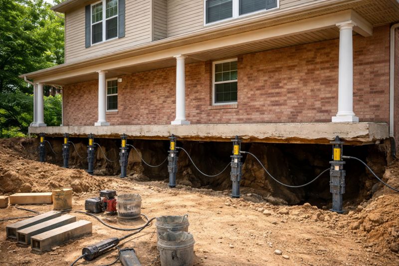 Foundation Jacking in Hampton, GA