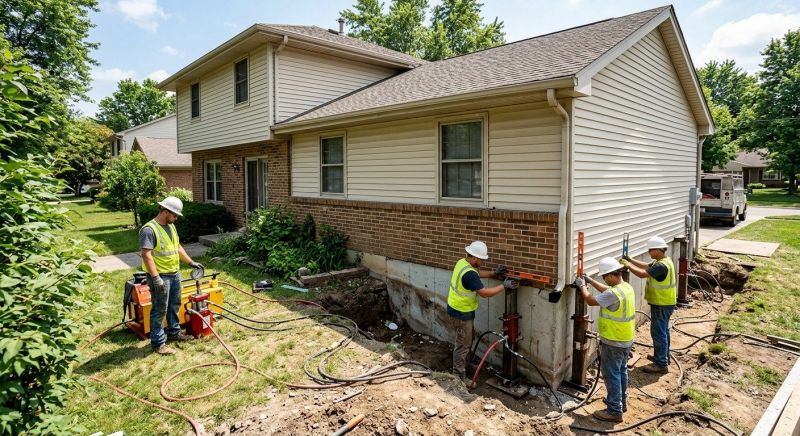 Foundation Jacking in Fayetteville, GA