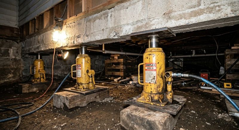 Foundation Jacking in Newnan, GA