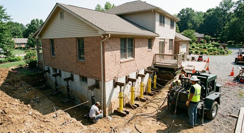 Foundation Jacking in Stockbridge, GA