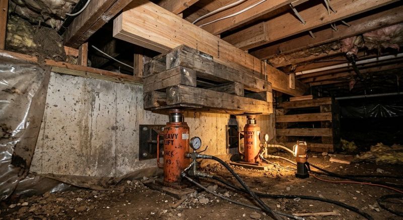 Foundation Jacking in Stockbridge, GA