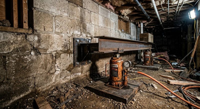 Foundation Jacking in Union City, GA