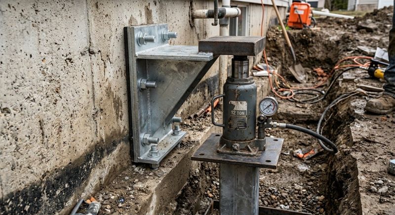 Foundation Jacking in Union City, GA