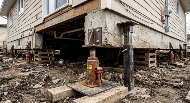 Foundation Lifting in Brooks, GA