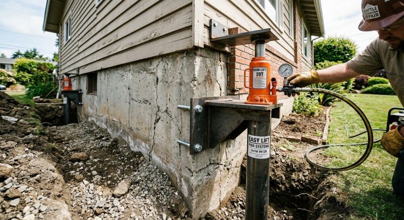 Foundation Lifting in Gay, GA