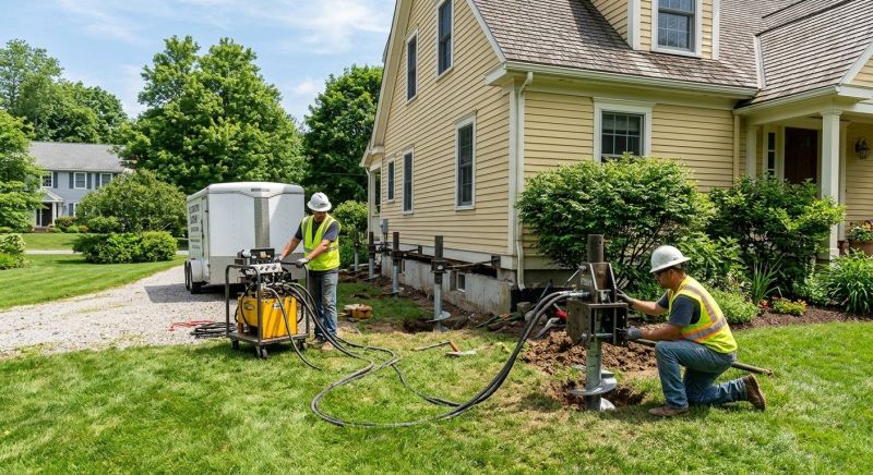 Foundation Lifting in Peachtree City, GA