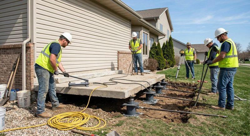Foundation Lifting in Tyrone, GA