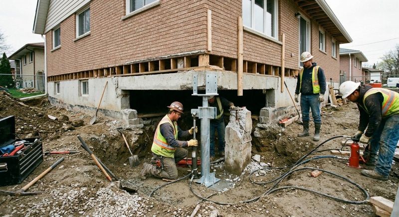 Foundation Pier Repair in Fayetteville, GA