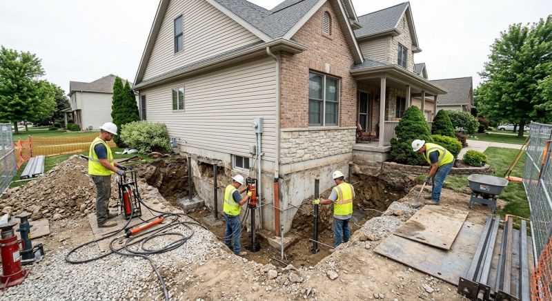 Foundation Raising in Gay, GA