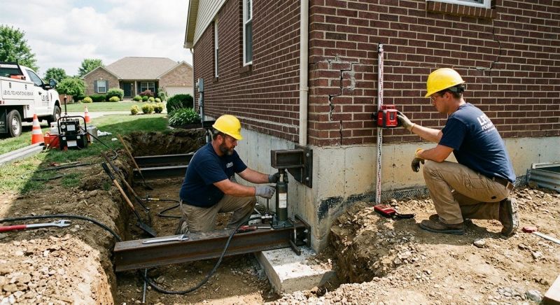 Foundation Releveling in Fayetteville, GA