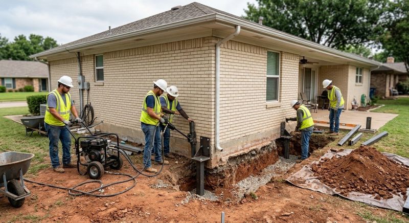 Foundation Stabilizing in Newnan, GA