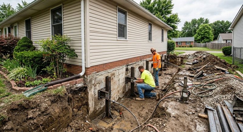 Foundation Stabilizing in Stockbridge, GA