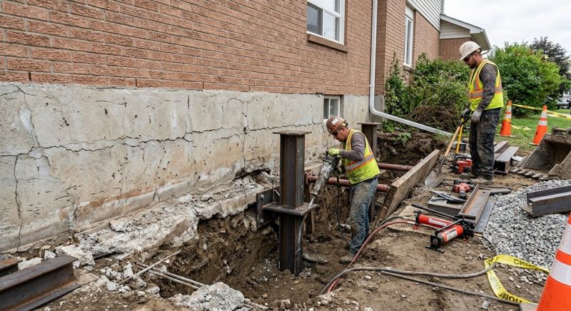 Foundation Structural Repair in Senoia, GA