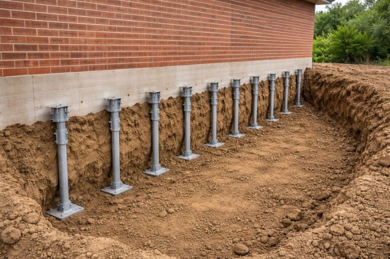 Helical Pile Installation in Fayetteville, GA