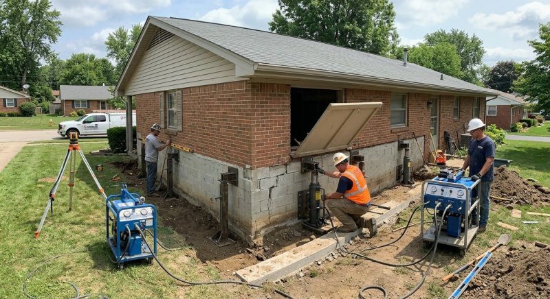 Home Foundation Leveling in Senoia, GA