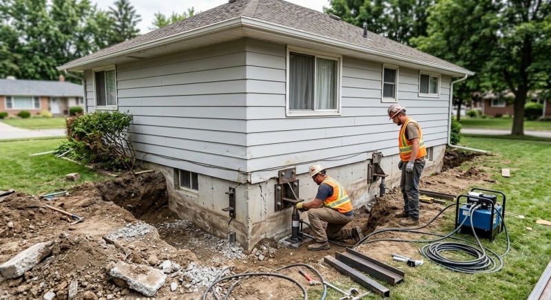Home Foundation Repair in Tyrone, GA