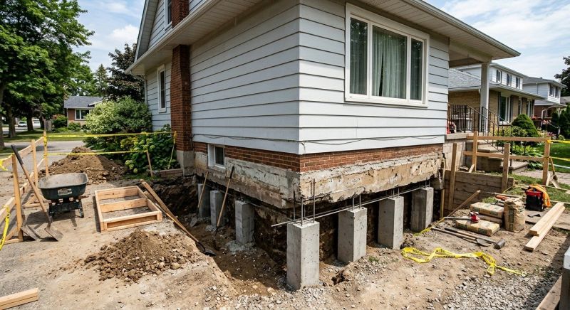 House Underpinning in Fayetteville, GA