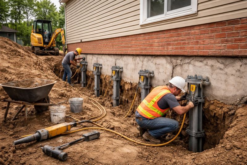 Piling Repair in Peachtree City, GA