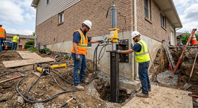 Settling Foundation Service in Brooks, GA