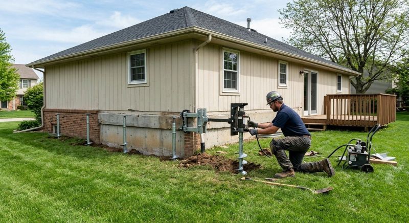 Settling Foundation Service in Locust Grove, GA