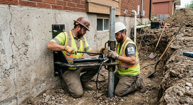 Settling Foundation Service in Senoia, GA