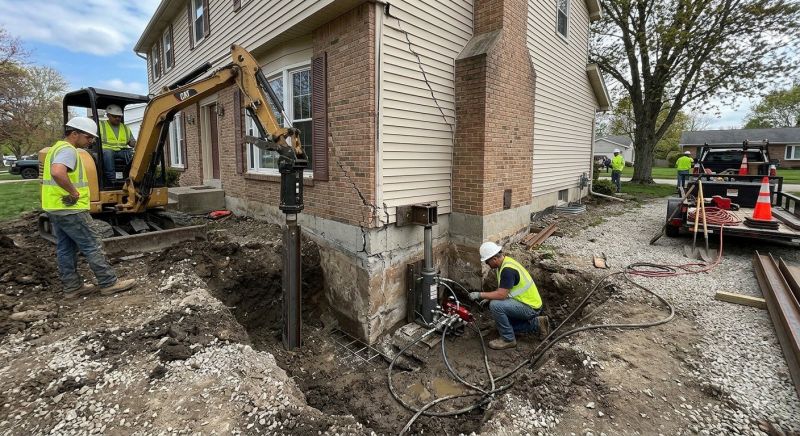 Sinking Foundation Repair in Williamson, GA