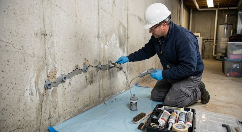 Structural Crack Repair in Fayetteville, GA