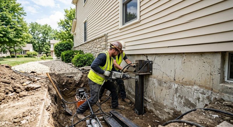 Structural Foundation Repair in Sharpsburg, GA