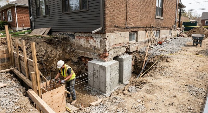 Structural Underpinning in Fayetteville, GA