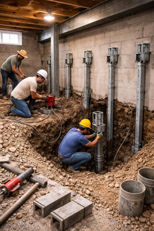 Structural Underpinning in Fayetteville, GA