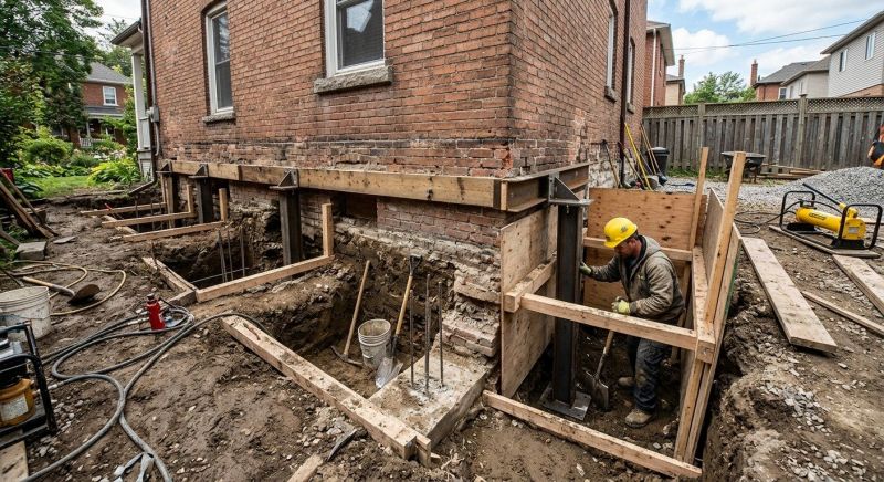 Structural Underpinning in Fayetteville, GA