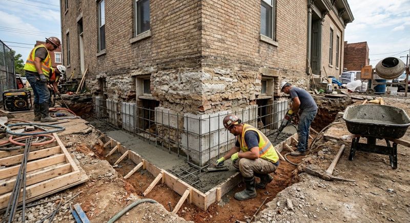Underpinning Repair in Fayetteville, GA